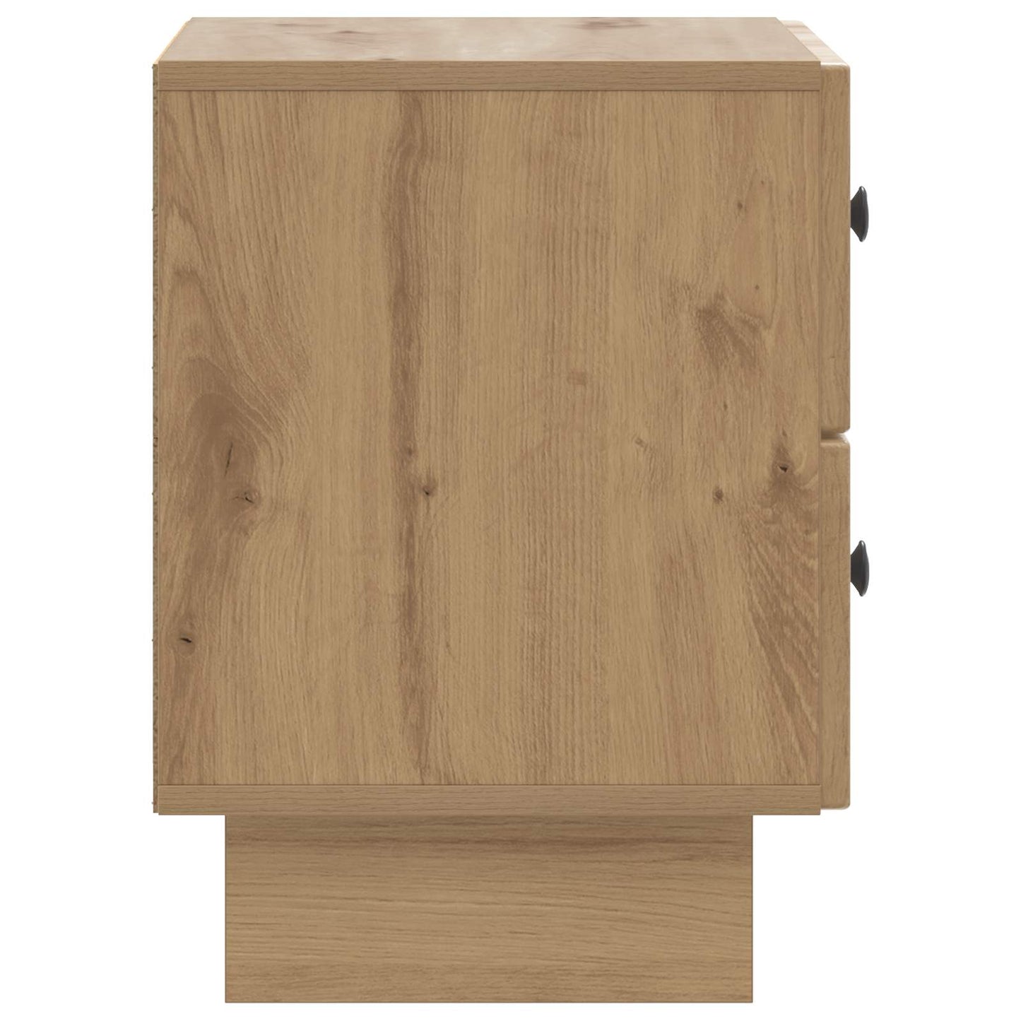 vidaXL Κομοδίνο Artisan Δρυς 43 x 34,5 x 47,5 εκ Επεξεργασμένο Ξύλο