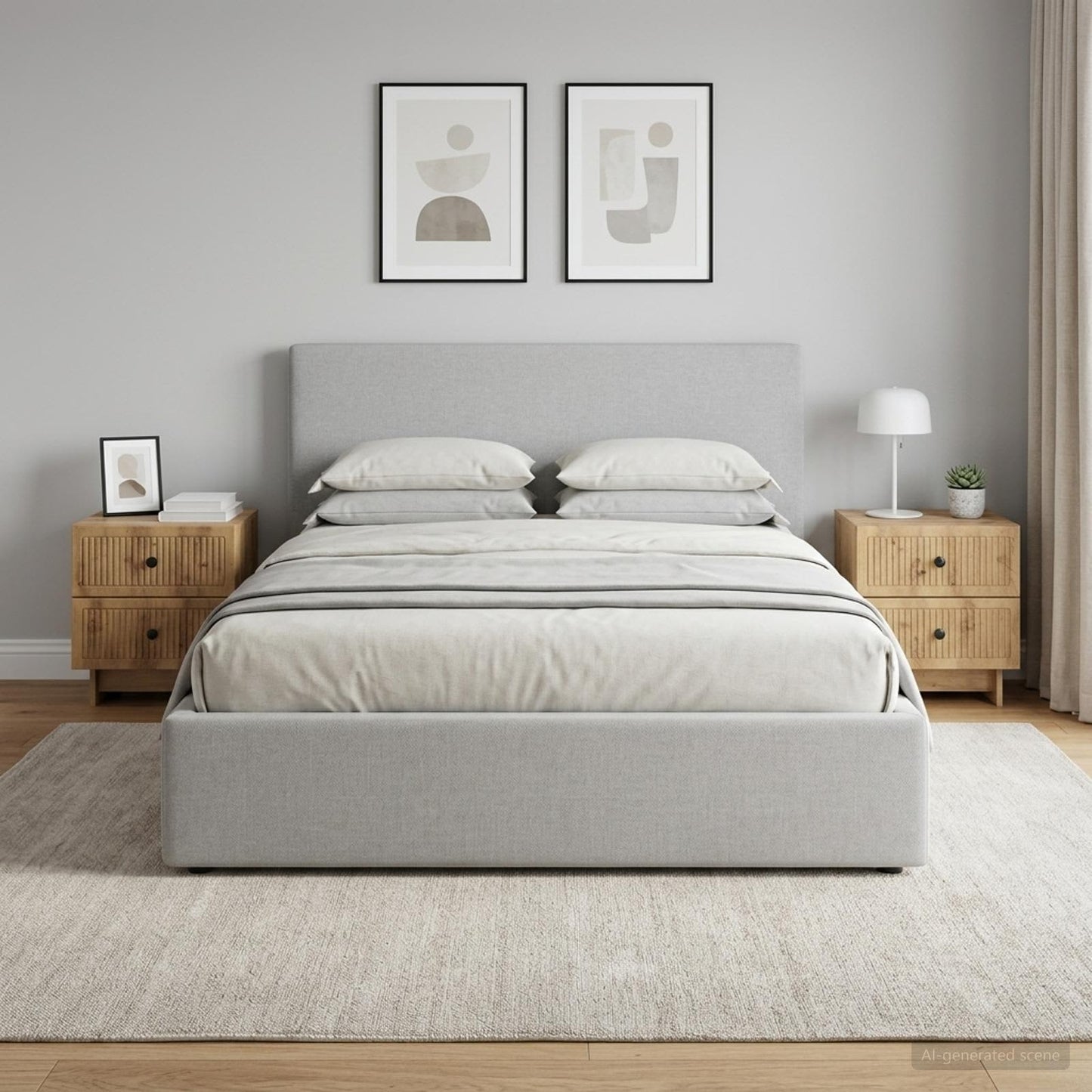 vidaXL Κομοδίνο 2 τμχ. Artisan Δρυς 43 x 34,5 x 47,5 εκ