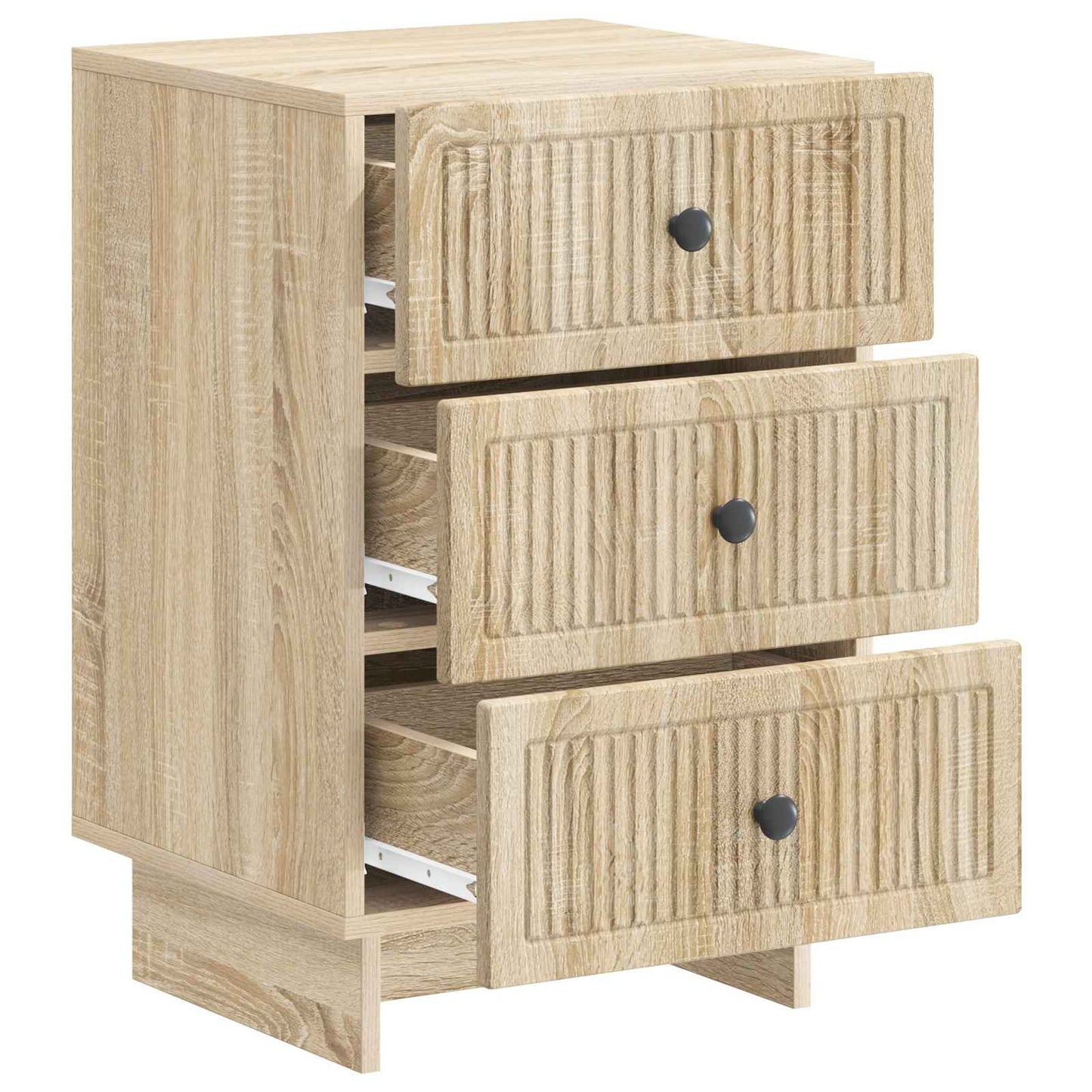 vidaXL Κομοδίνο Sonoma Δρυς 43 x 41 x 66,5 εκ. Επεξεργασμένο Ξύλο