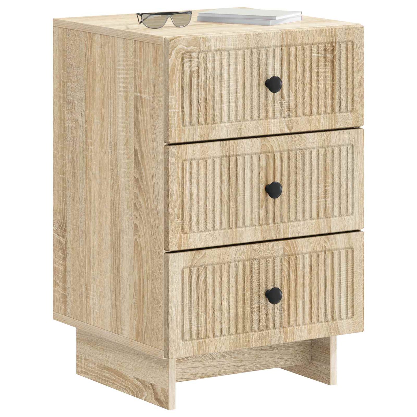 vidaXL Κομοδίνο Sonoma Δρυς 43 x 41 x 66,5 εκ. Επεξεργασμένο Ξύλο