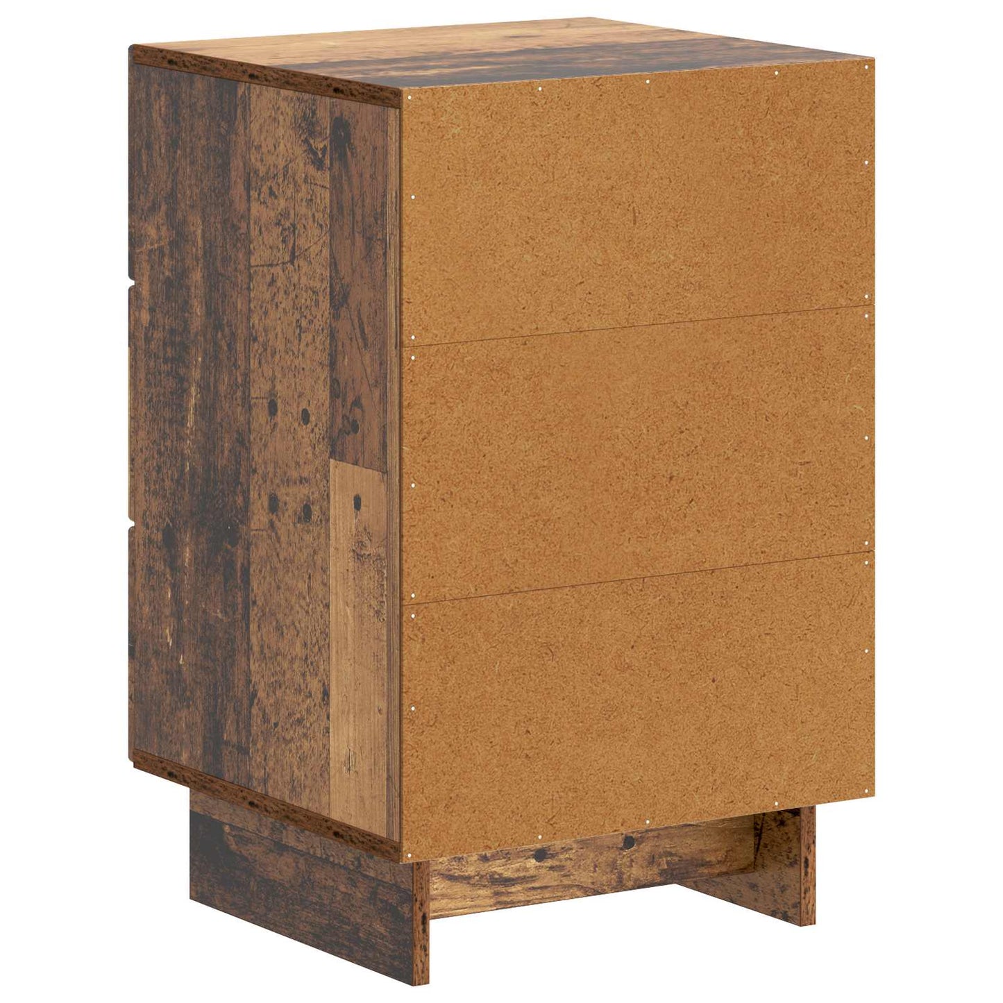 vidaXL Κομοδίνο Παλαιωμένο ξύλο 43 x 41 x 66,5 εκ. Επεξεργασμένο Ξύλο