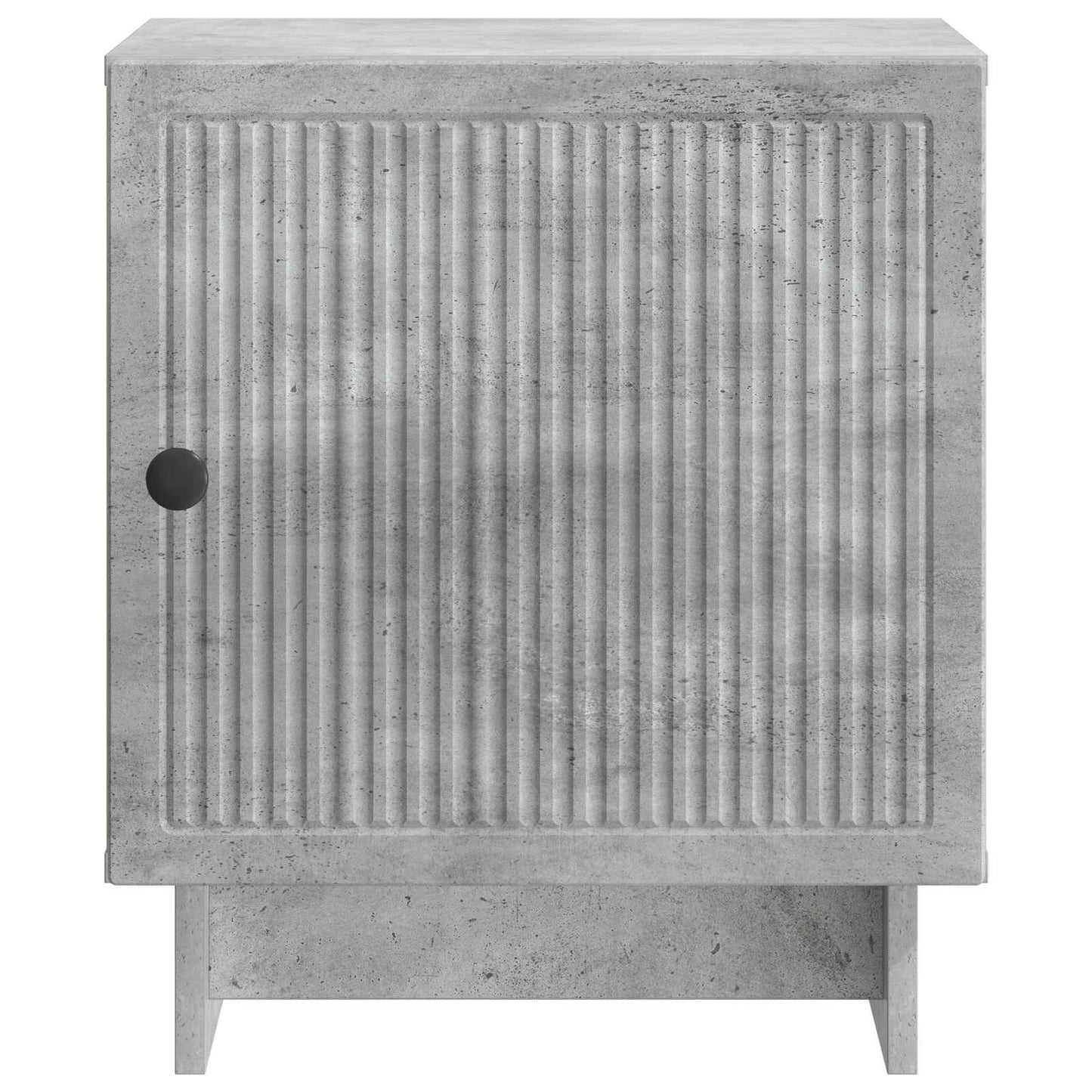 vidaXL Κομοδίνο Γκρι Σκυροδέματος 43 x 34,5 x 50 εκ Επεξεργασμένο Ξύλο