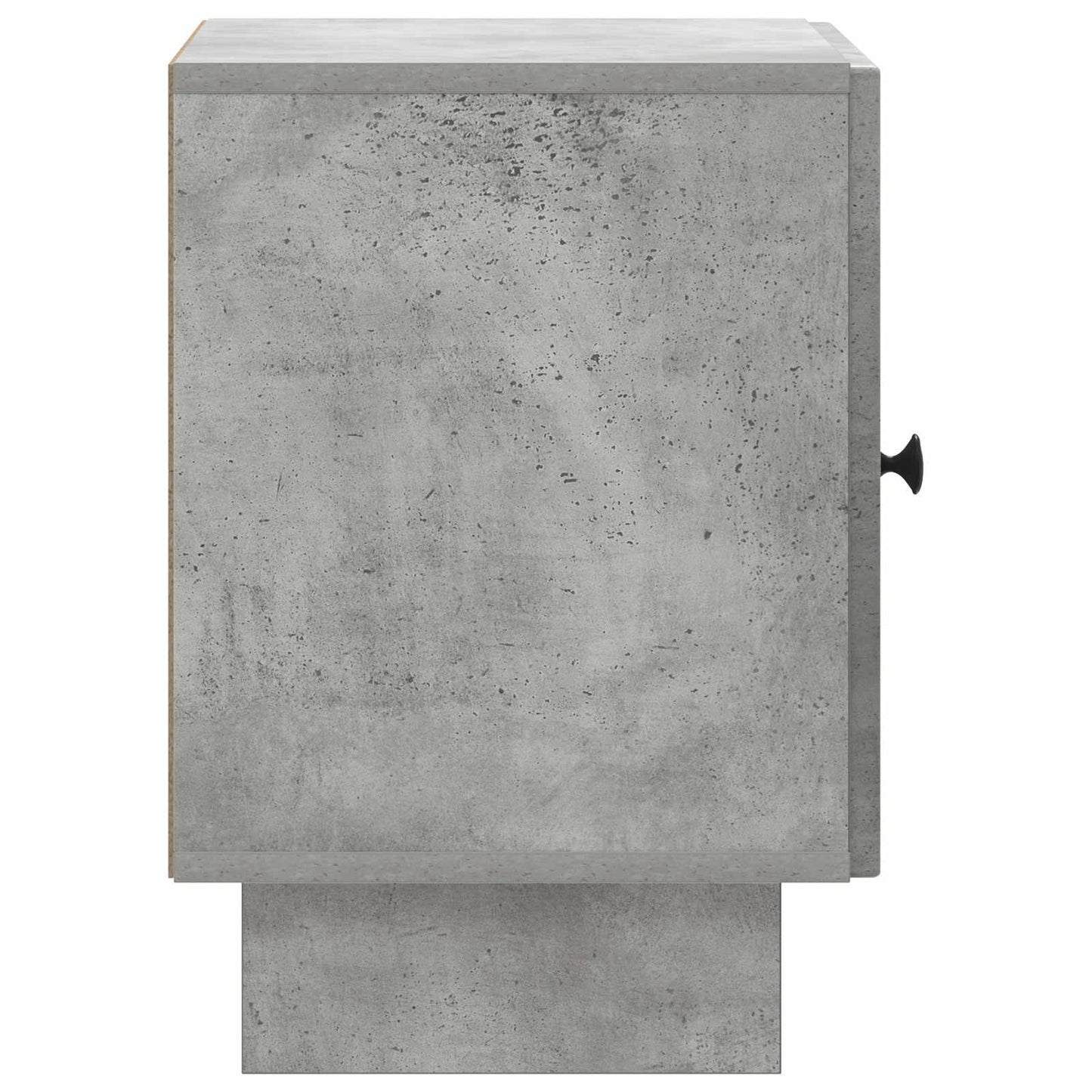 vidaXL Κομοδίνο Γκρι Σκυροδέματος 43 x 34,5 x 50 εκ Επεξεργασμένο Ξύλο