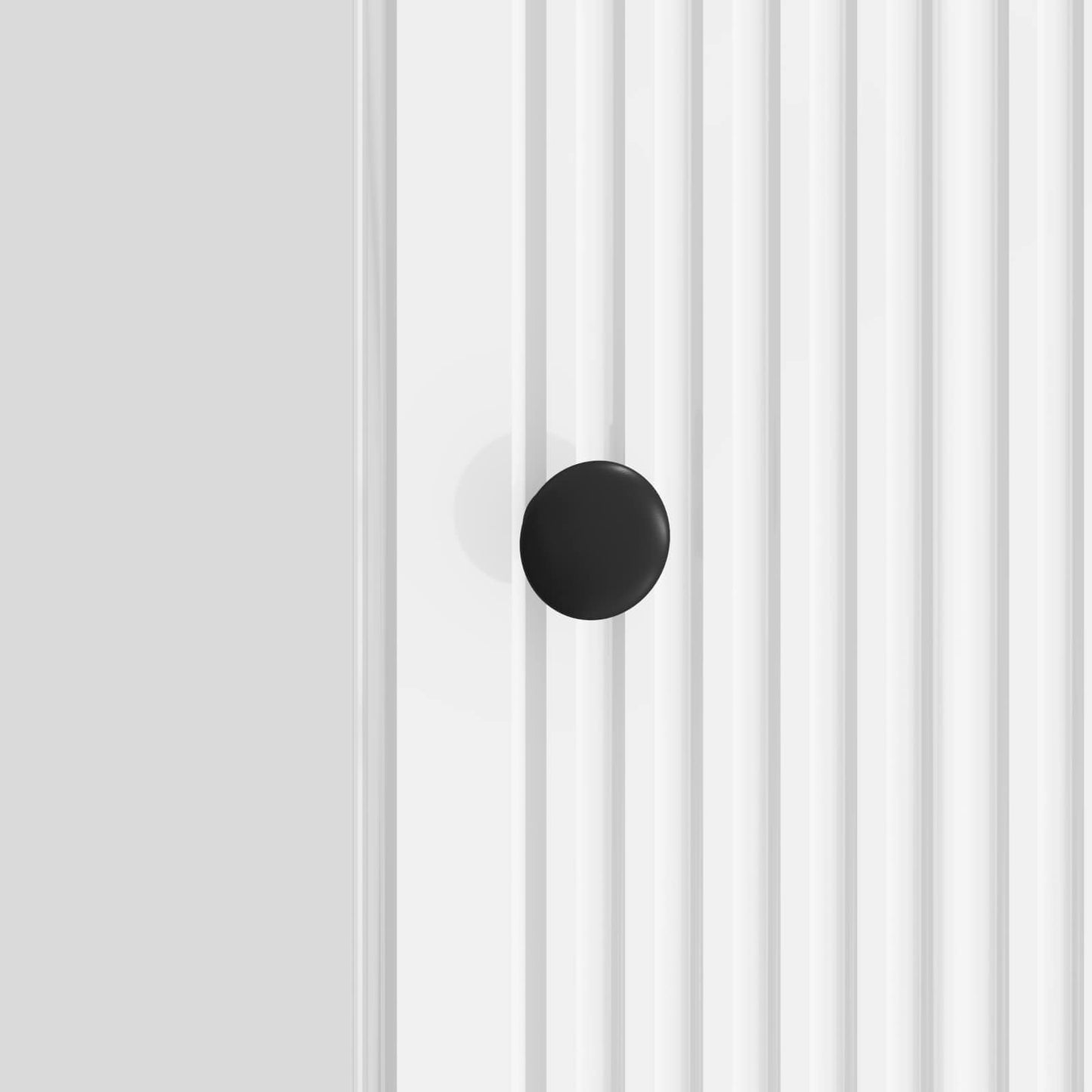 vidaXL Κομοδίνο Γυαλιστερό Λευκό 43 x 34,5 x 50 εκ Επεξεργασμένο Ξύλο