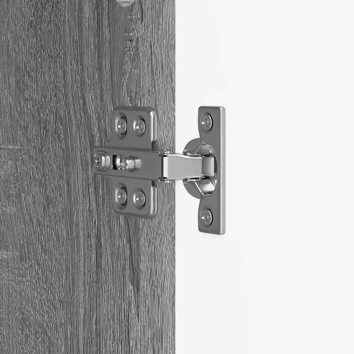 vidaXL Πλαϊνό γραφείο Γκρι Sonoma 66 x 34,5 x 90 εκ Επεξεργασμένο Ξύλο