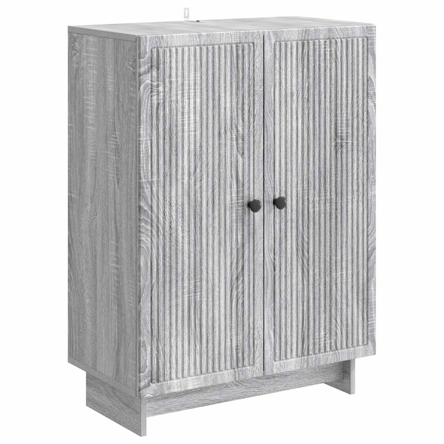 vidaXL Πλαϊνό γραφείο Γκρι Sonoma 66 x 34,5 x 90 εκ Επεξεργασμένο Ξύλο