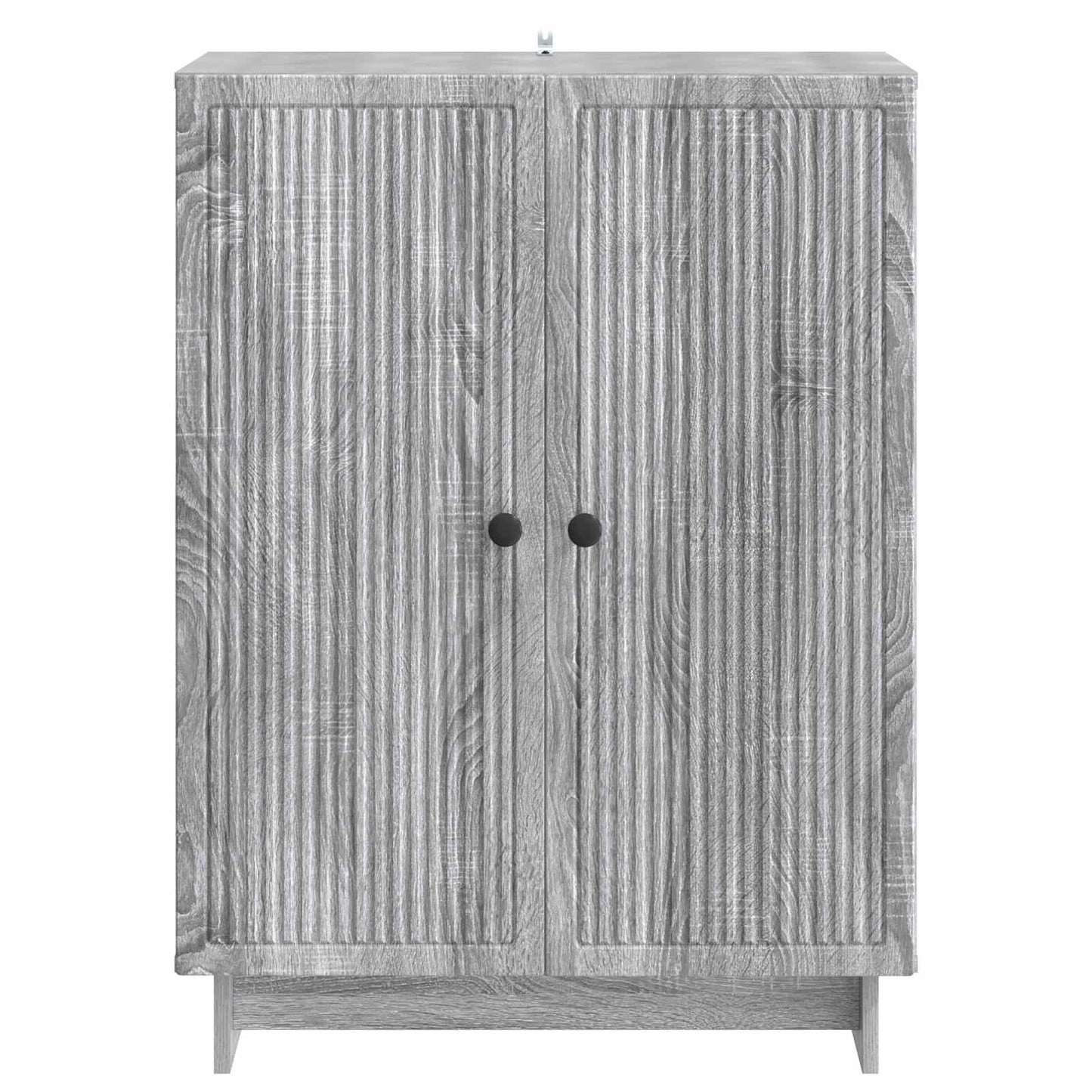 vidaXL Πλαϊνό γραφείο Γκρι Sonoma 66 x 34,5 x 90 εκ Επεξεργασμένο Ξύλο
