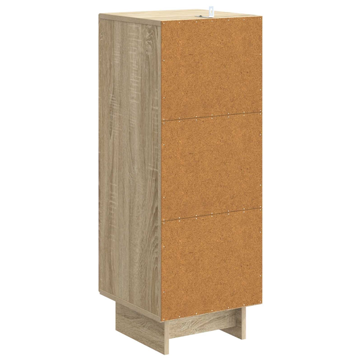 vidaXL Πλαϊνό γραφείο Sonoma Δρυς 33 x 34,5 x 90 εκ Επεξεργασμένο Ξύλο