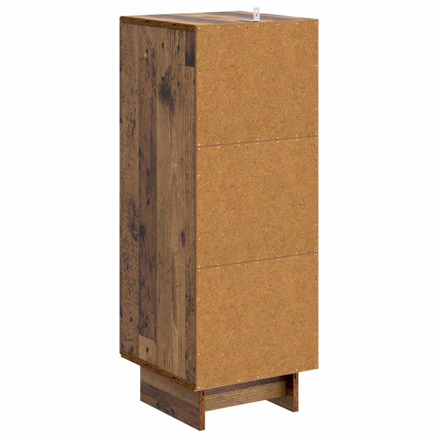 vidaXL Πλαϊνό γραφείο Παλαιωμένο ξύλο 33 x 34,5 x 90 εκ