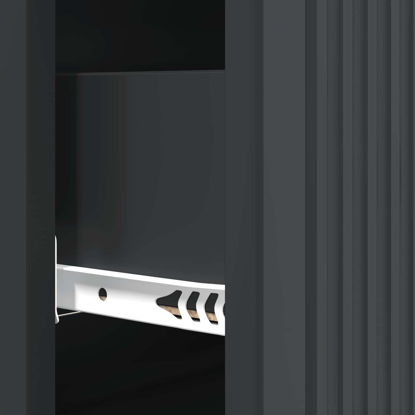 vidaXL Ντουλάπι με Συρτάρια 66 x 34,5 x 90 εκ Επεξεργασμένο Ξύλο Μαύρο