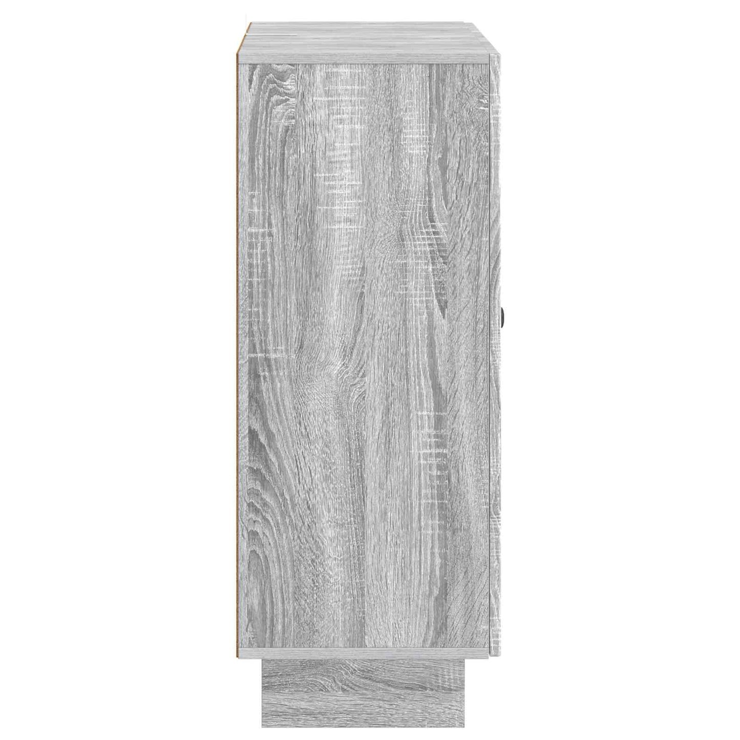 vidaXL Πλαϊνό γραφείο Γκρι Sonoma 66 x 34,5 x 90 εκ Επεξεργασμένο Ξύλο