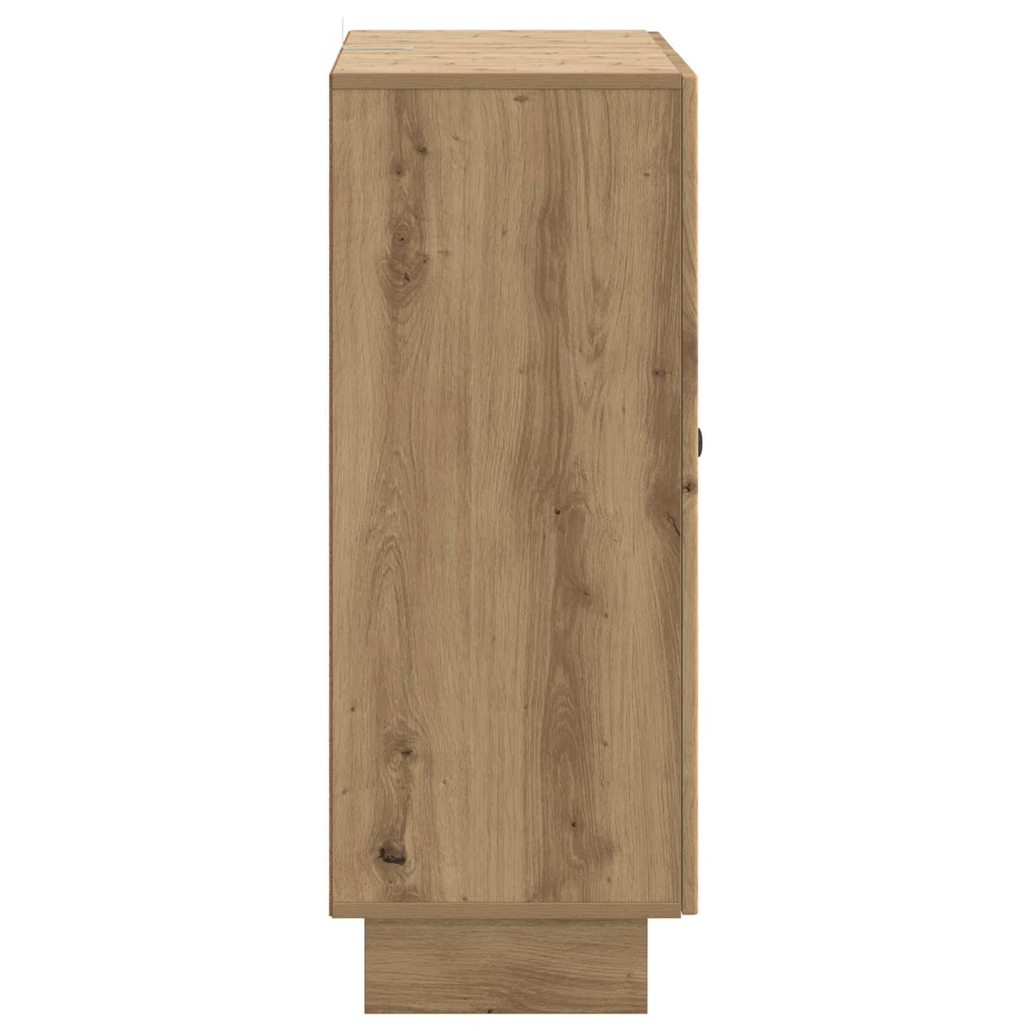 vidaXL Πλαϊνό γραφείο με συρτάρι Artisan Δρυς 66 x 34,5 x 90 εκ