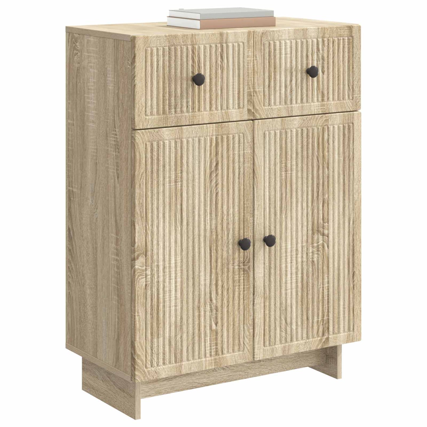 vidaXL Πλαϊνό γραφείο Sonoma Δρυς 66 x 34,5 x 90 εκ Επεξεργασμένο Ξύλο