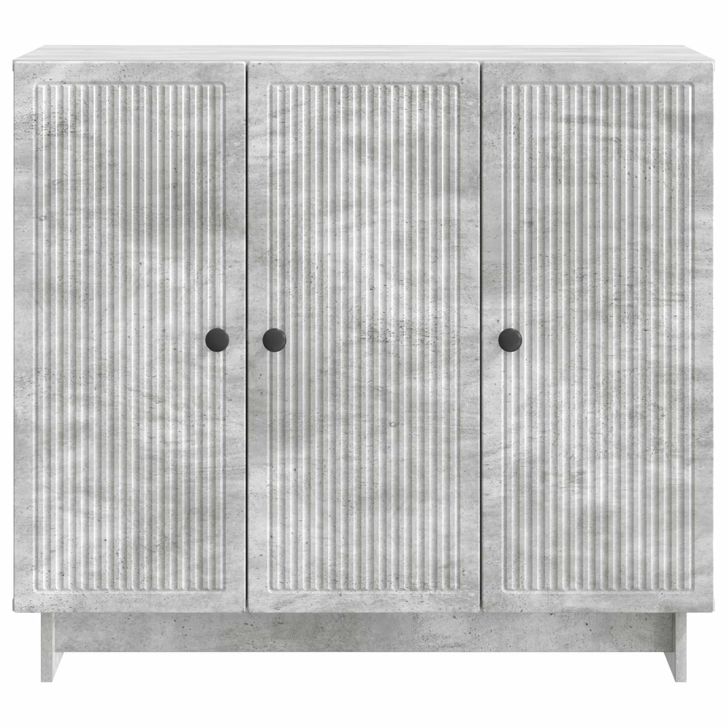 vidaXL Πλαϊνό γραφείο Γκρι Σκυροδέματος 89 x 34,5 x 80 εκ