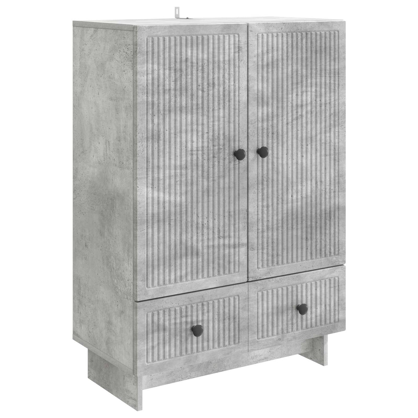 vidaXL Πλαϊνό γραφείο Σκυρόχρωμο Γκρι 66 x 34,5 x 95 εκ.