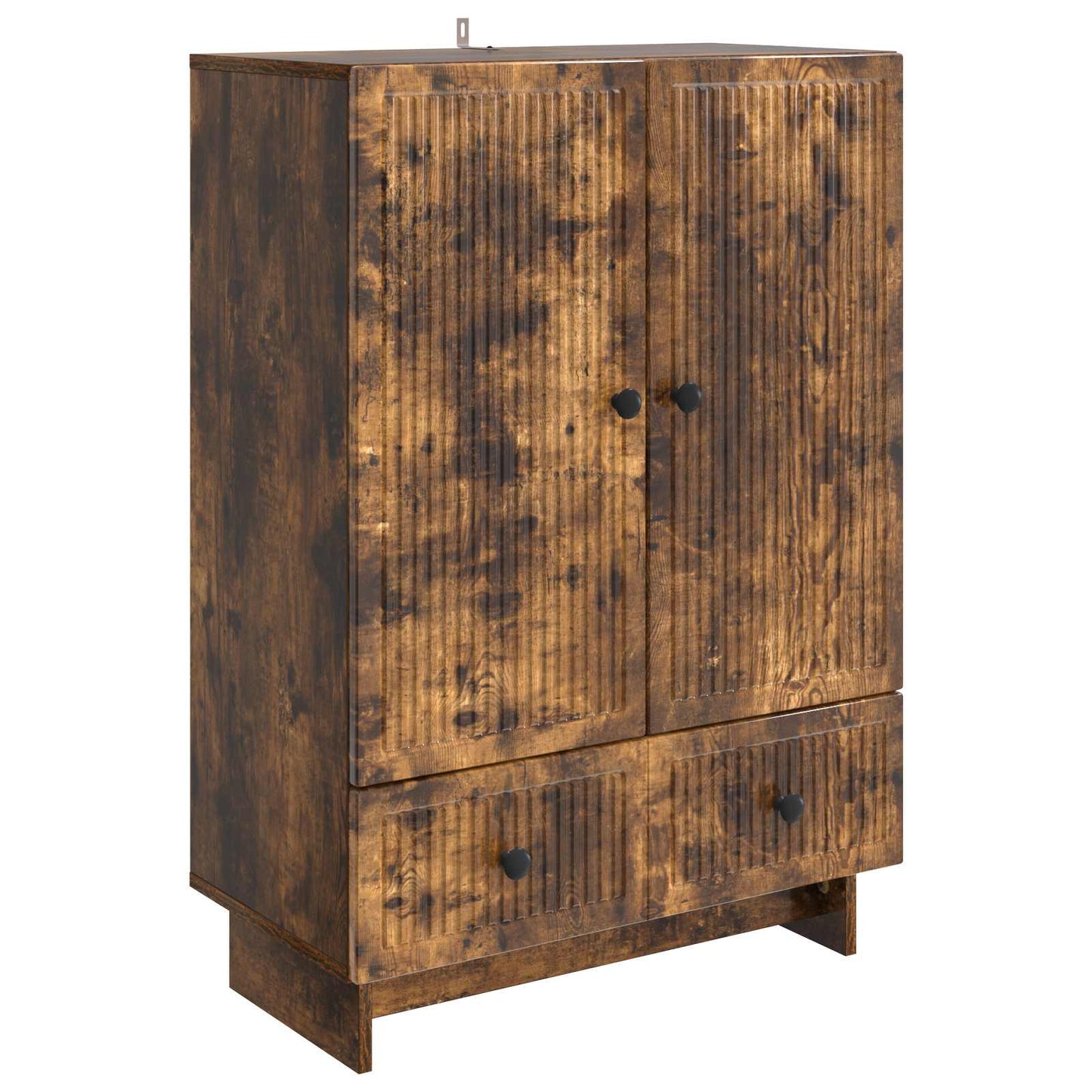 vidaXL Πλαϊνό γραφείο Καπνιστή Δρυς 66 x 34,5 x 95 εκ.