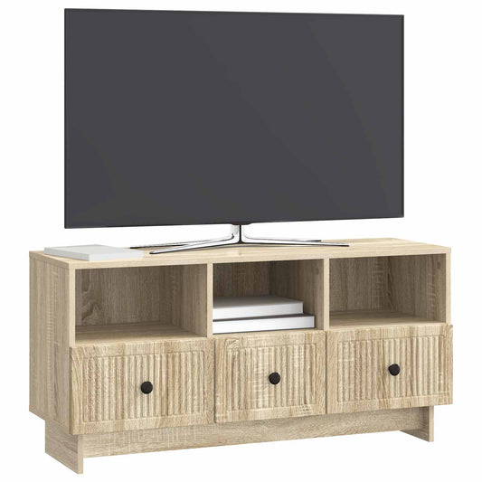 vidaXL Ντουλάπι TV Sonoma Δρυς 102 x 34,5 x 50 εκ. Επεξεργασμένο Ξύλο