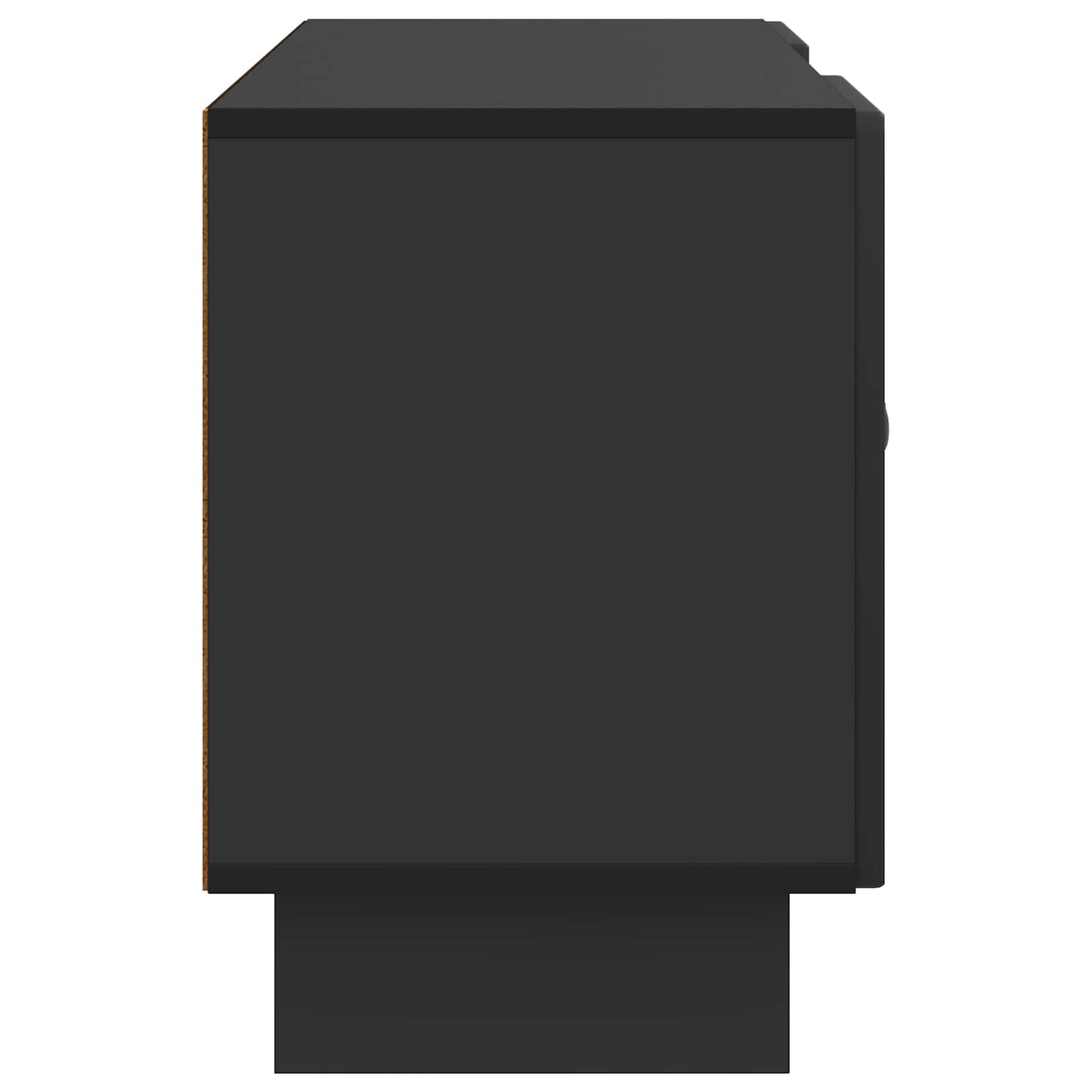 vidaXL Ντουλάπι TV 102 x 34,5 x 50 εκ. Μαύρο Επεξεργασμένο Ξύλο