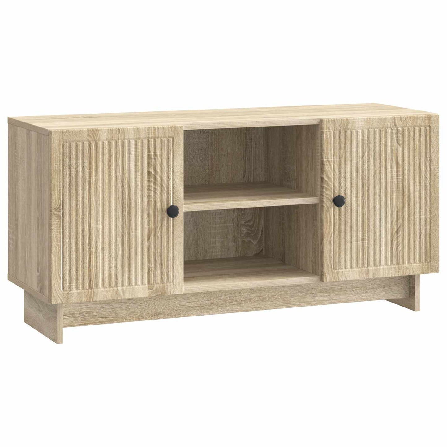 vidaXL Ντουλάπι TV 102 x 34,5 x 50 εκ. Sonoma Δρυς Επεξεργασμένο Ξύλο