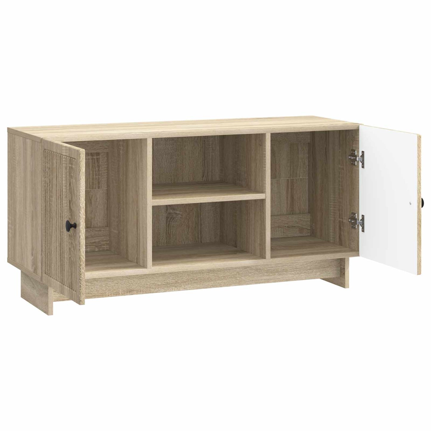 vidaXL Ντουλάπι TV 102 x 34,5 x 50 εκ. Sonoma Δρυς Επεξεργασμένο Ξύλο
