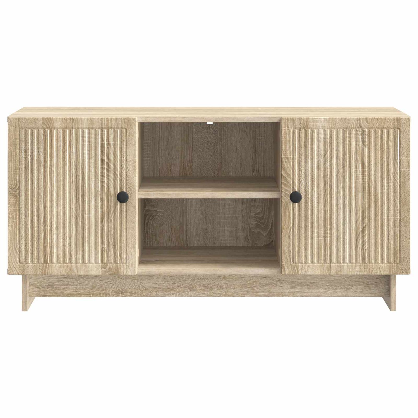 vidaXL Ντουλάπι TV 102 x 34,5 x 50 εκ. Sonoma Δρυς Επεξεργασμένο Ξύλο