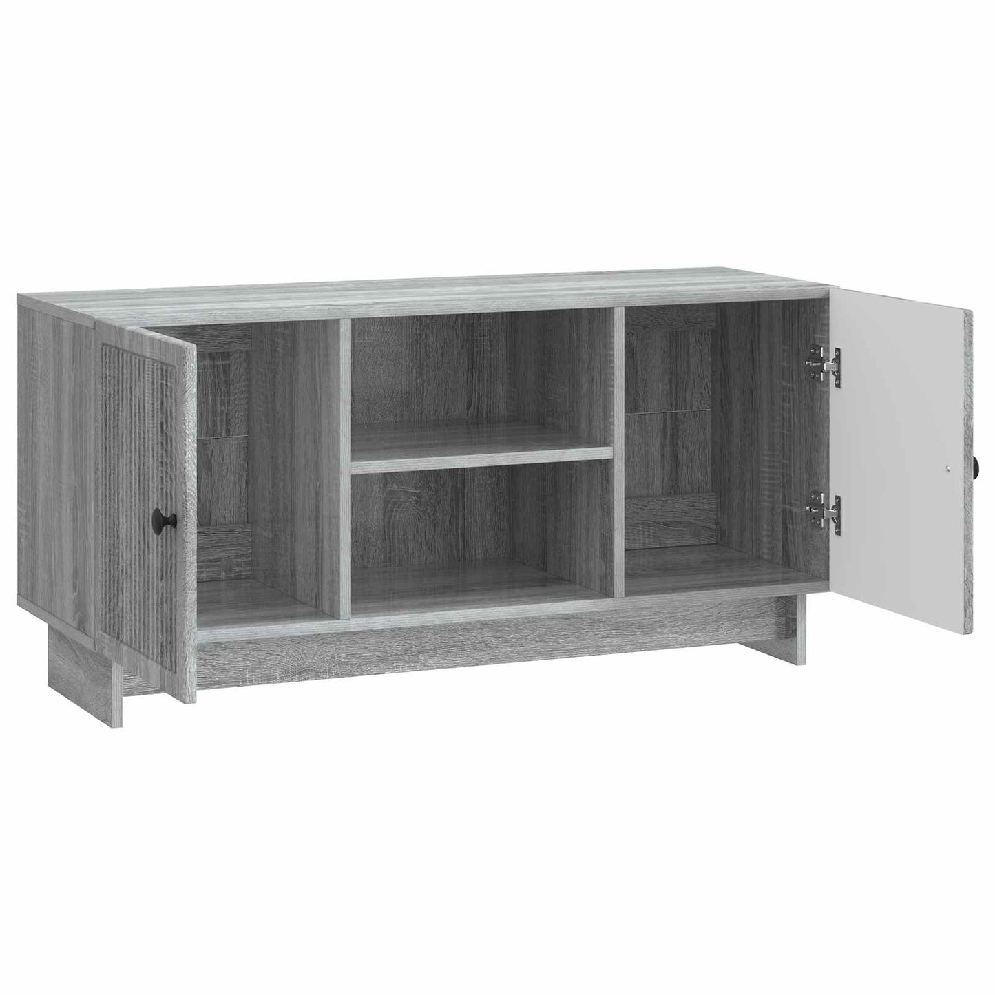 vidaXL Ντουλάπι TV 102 x 34,5 x 50 εκ. Γκρι Sonoma Επεξεργασμένο Ξύλο