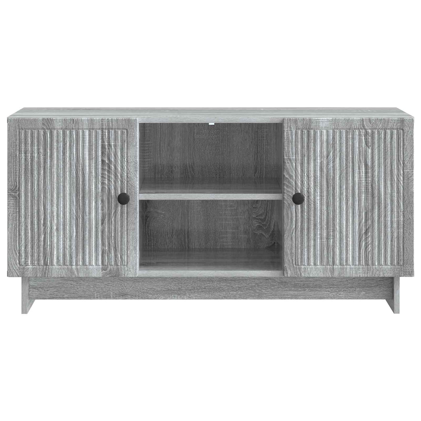 vidaXL Ντουλάπι TV 102 x 34,5 x 50 εκ. Γκρι Sonoma Επεξεργασμένο Ξύλο