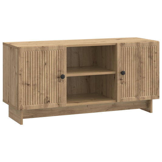 vidaXL Ντουλάπι TV 102 x 34,5 x 50 εκ. Artisan Δρυς Επεξεργασμένο Ξύλο