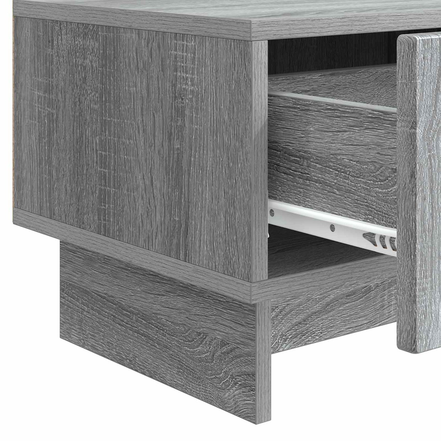 vidaXL Ντουλάπι TV Γκρι Sonoma 147 x 34,5 x 30 εκ Επεξεργασμένο Ξύλο