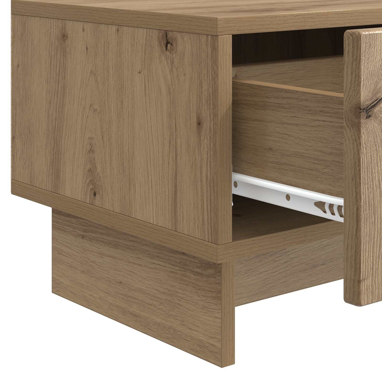 vidaXL Ντουλάπι TV Artisan Δρυς 147 x 34,5 x 30 εκ Επεξεργασμένο Ξύλο