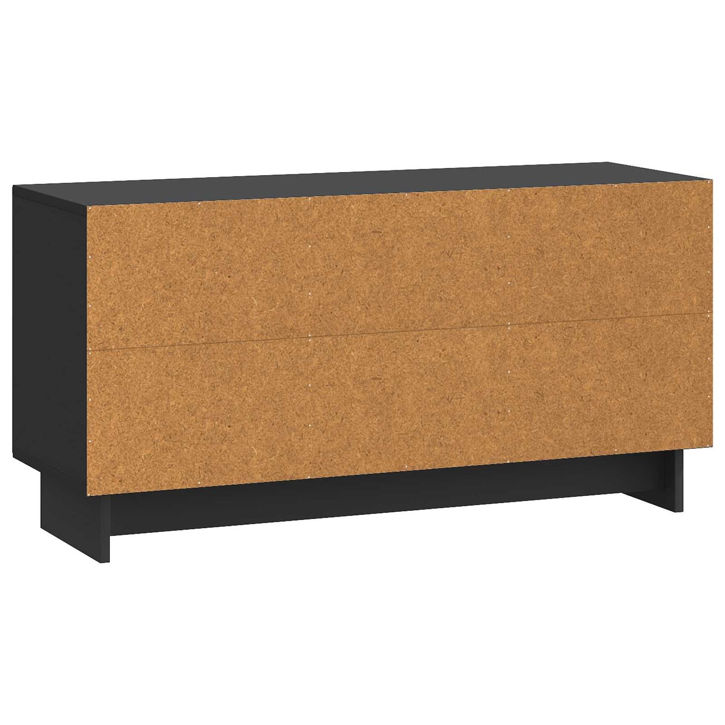 vidaXL Ντουλάπι TV Μαύρο 99 x 34,5 x 50 εκ. Επεξεργασμένο Ξύλο