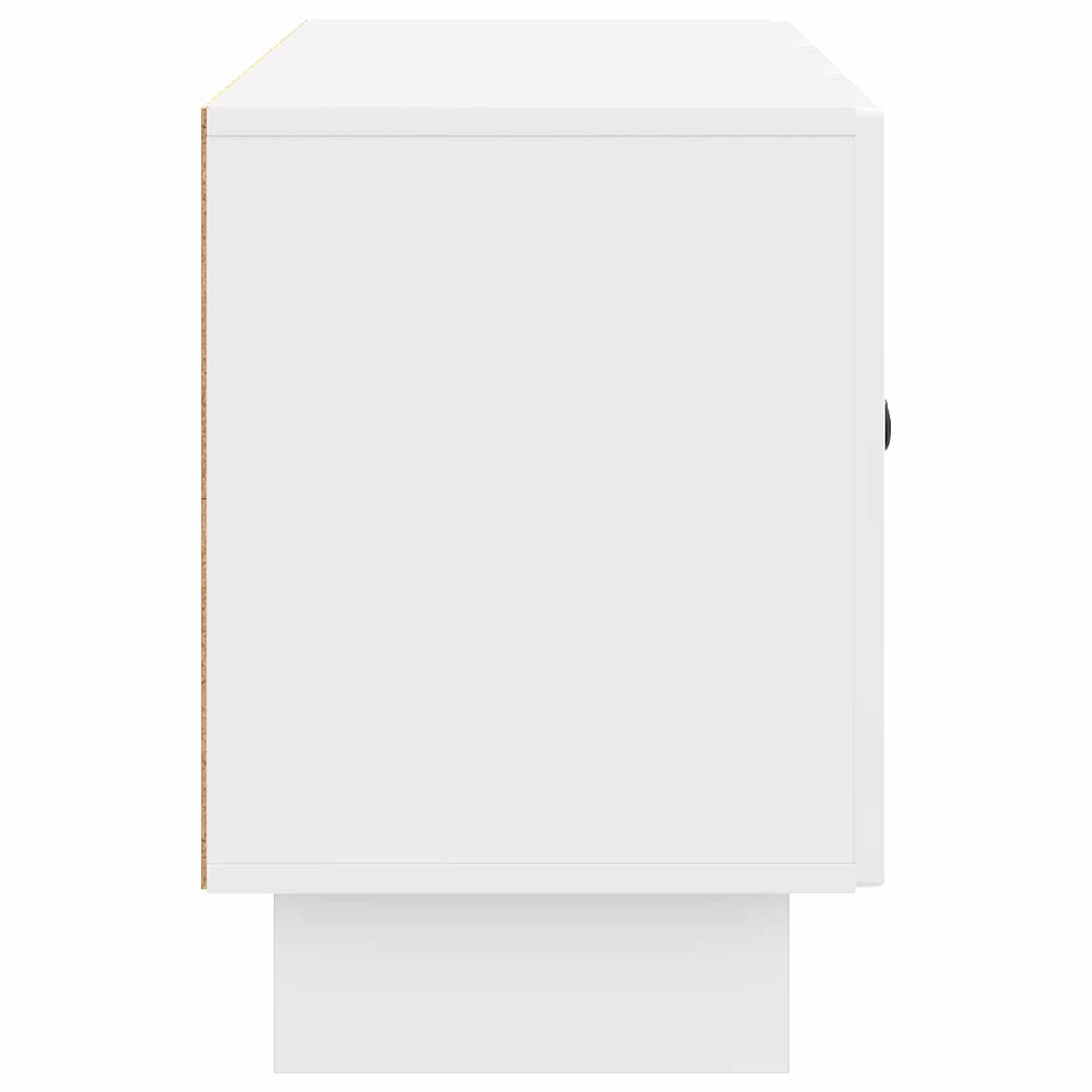 vidaXL Ντουλάπι TV Γυαλιστερό Λευκό 99 x 34,5 x 50 εκ.