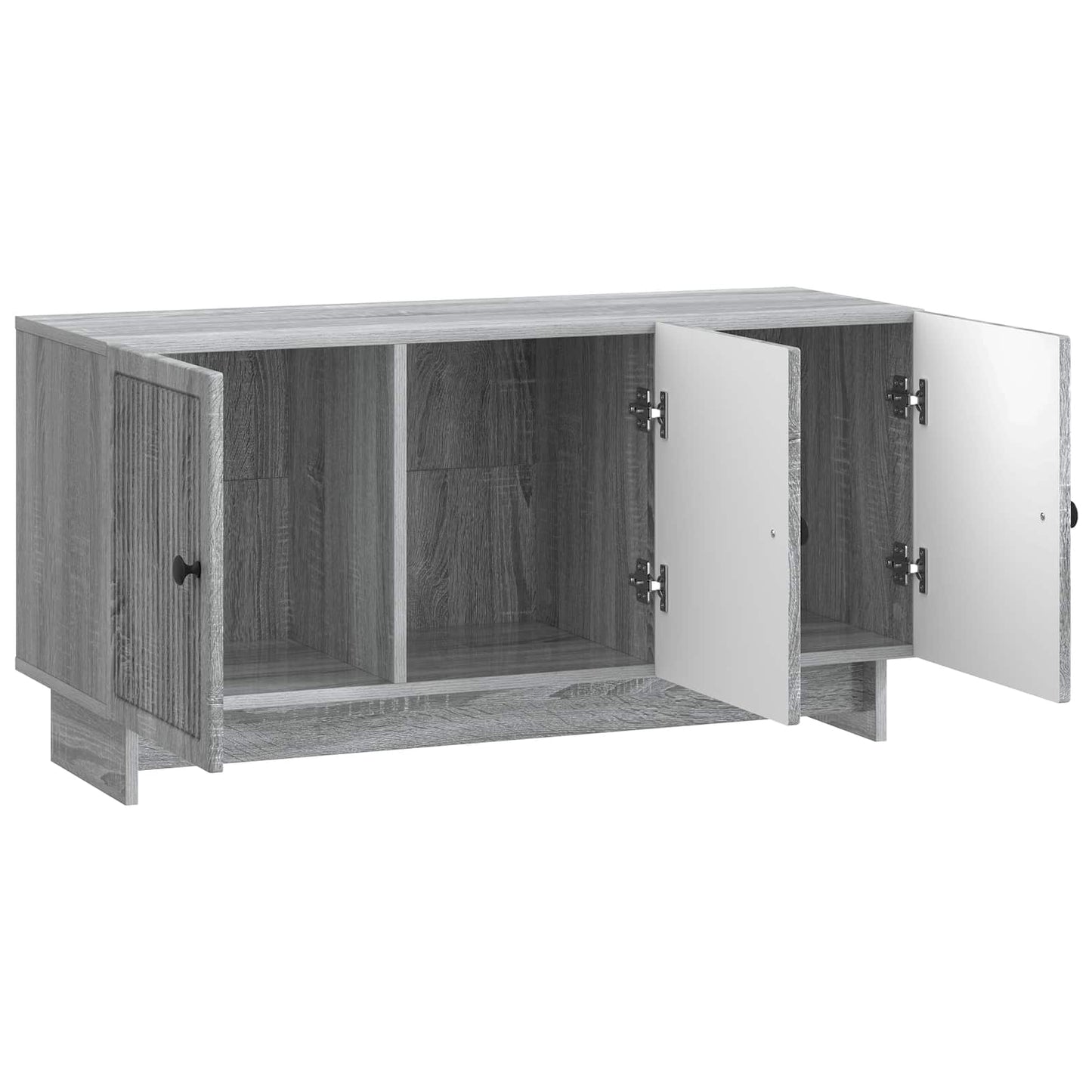 vidaXL Ντουλάπι TV Γκρι Sonoma 99 x 34,5 x 50 εκ. Επεξεργασμένο Ξύλο