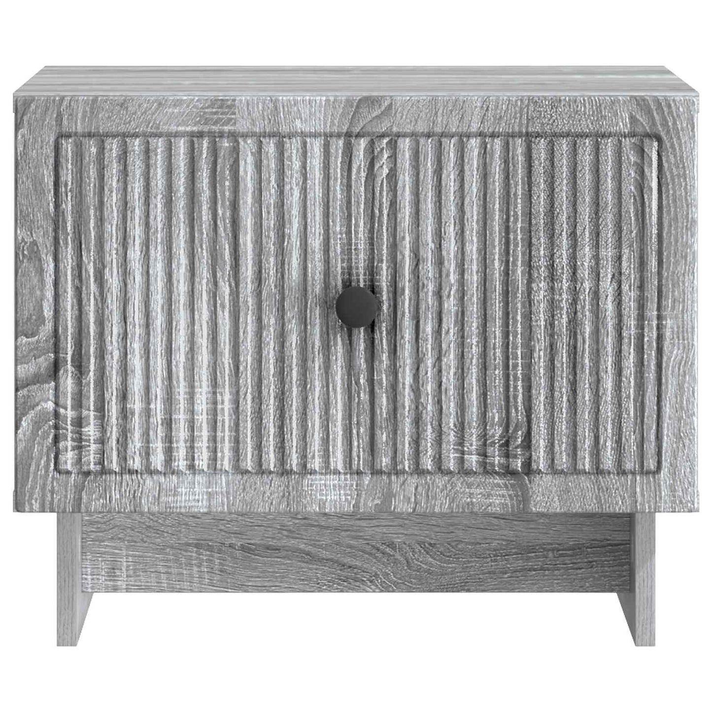 vidaXL Τραπεζάκι σαλονιού με συρτάρι Γκρι Sonoma 49 x 50 x 40 εκ