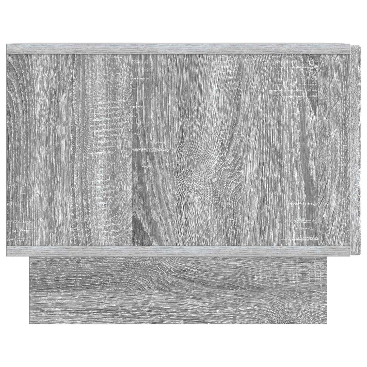 vidaXL Τραπεζάκι σαλονιού με συρτάρι Γκρι Sonoma 49 x 50 x 40 εκ