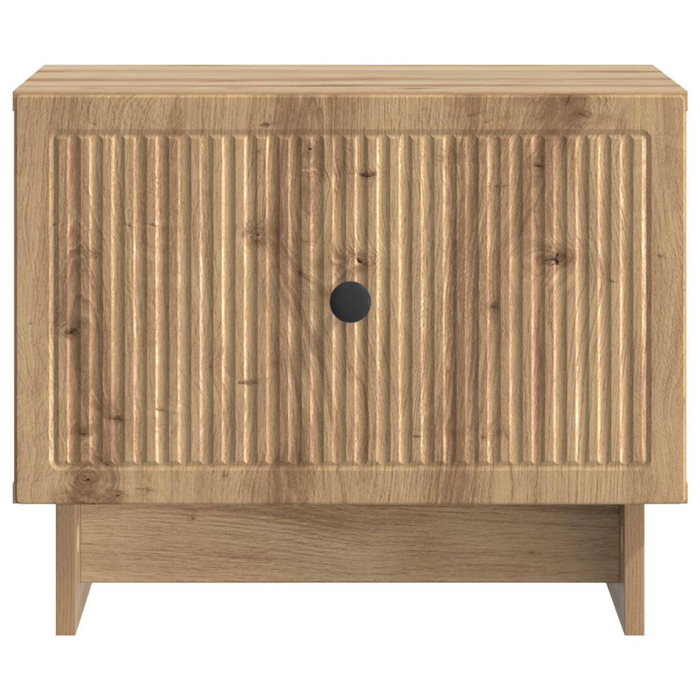vidaXL Τραπεζάκι σαλονιού με συρτάρι Artisan Δρυς 49 x 50 x 40 εκ