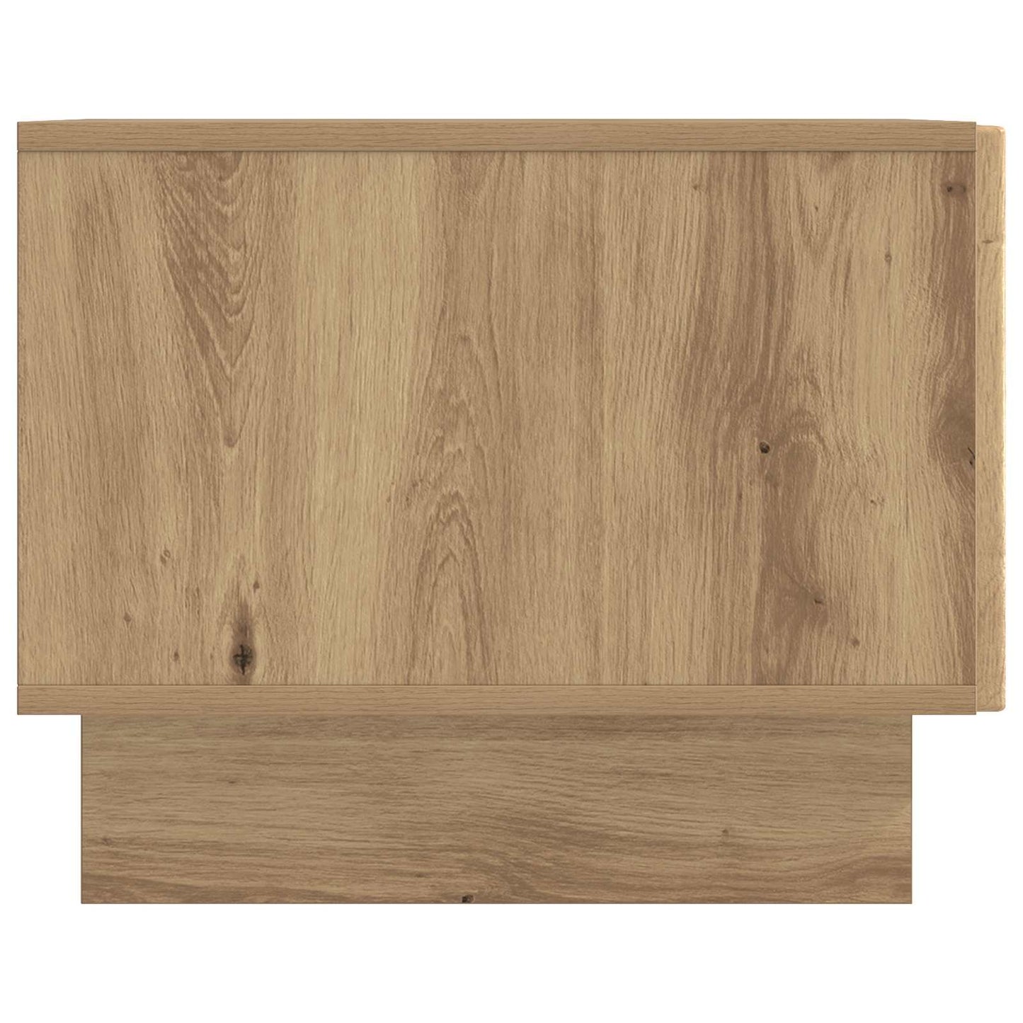 vidaXL Τραπεζάκι σαλονιού με συρτάρι Artisan Δρυς 49 x 50 x 40 εκ