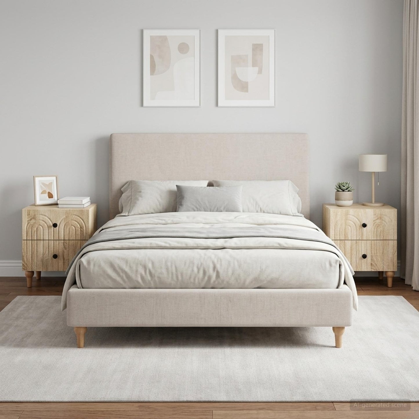 vidaXL Κομοδίνο 2 τμχ. Sonoma Δρυς 43 x 34,5 x 48 εκ