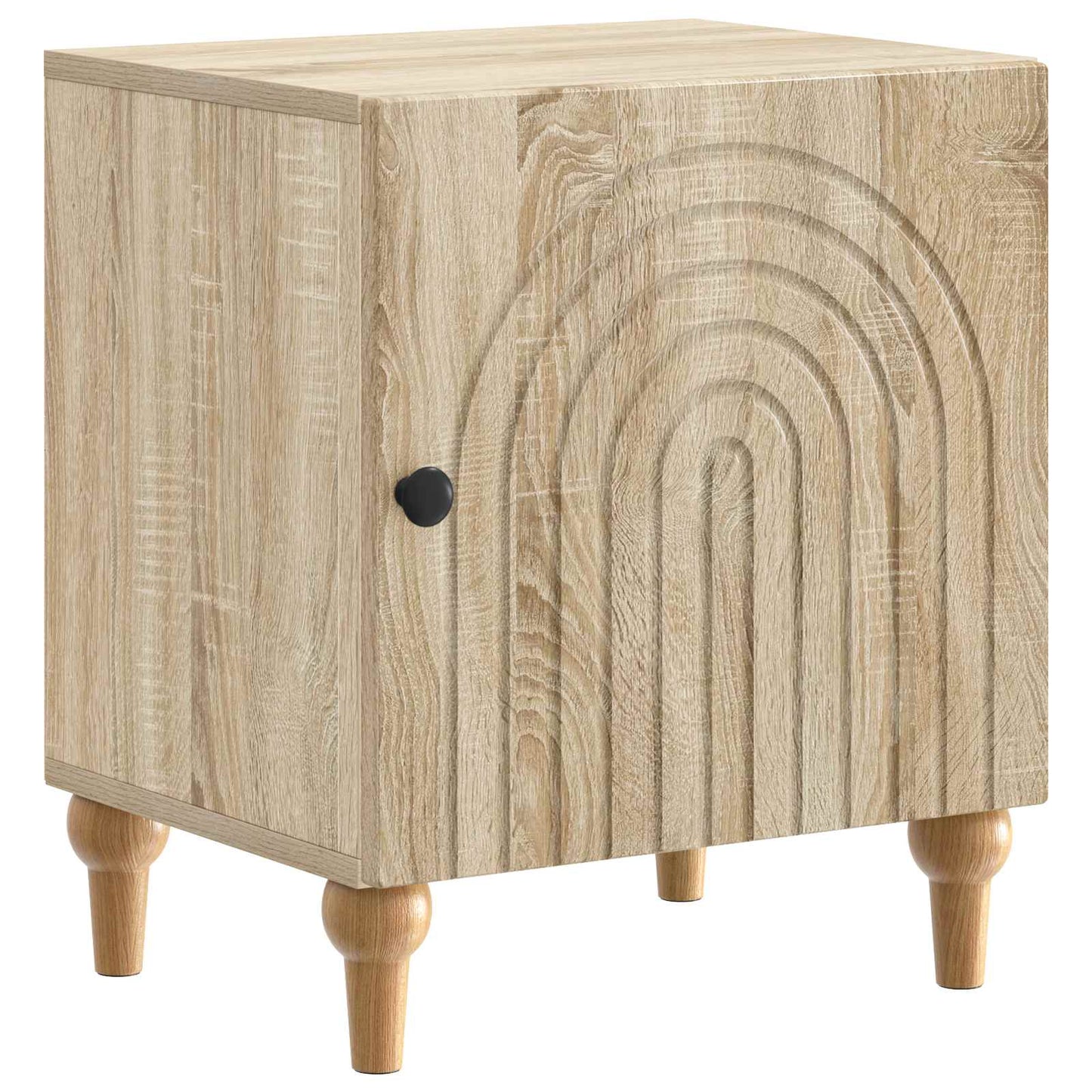 vidaXL Κομοδίνο Sonoma Δρυς 43 x 34,5 x 50 εκ Επεξεργασμένο Ξύλο