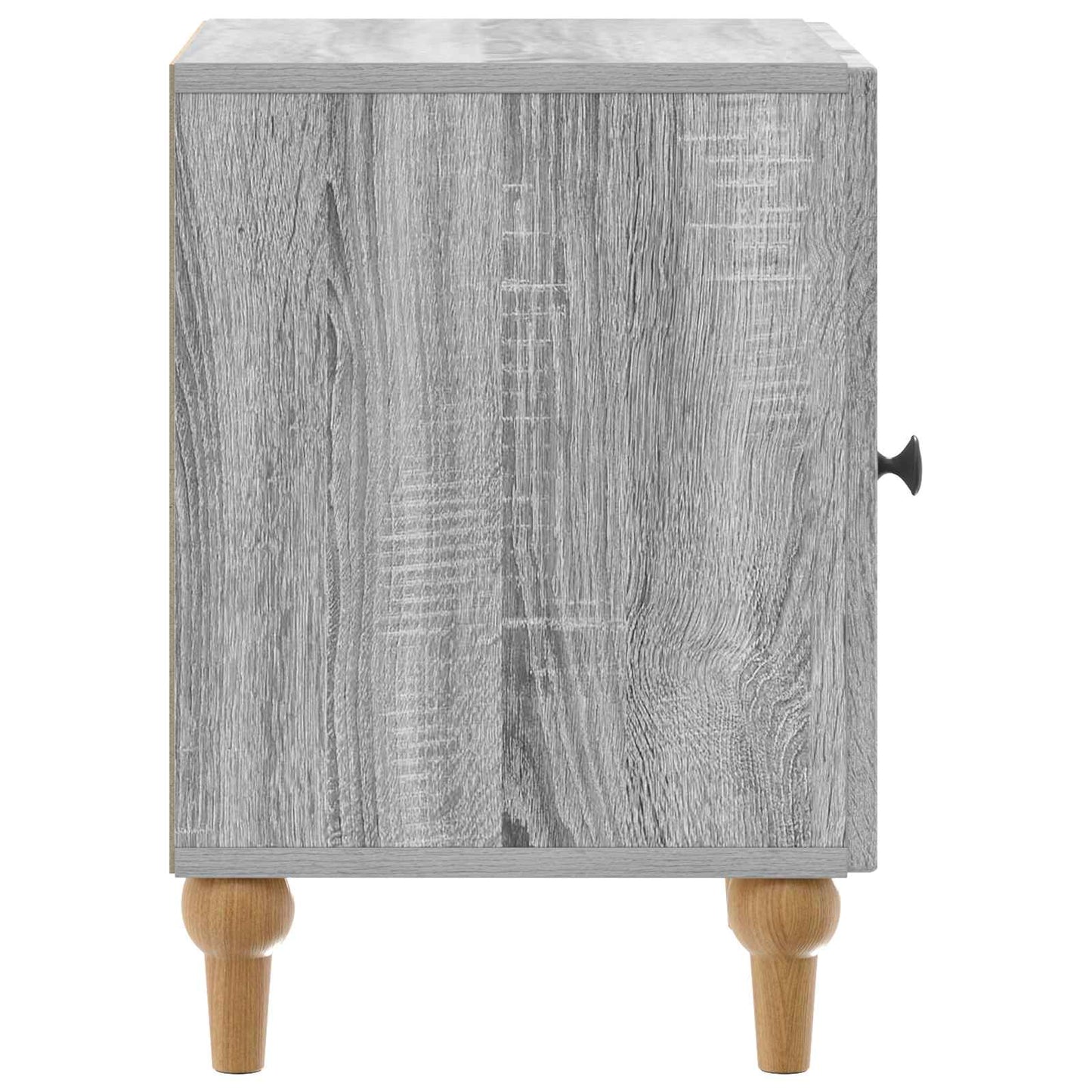 vidaXL Κομοδίνο 2 τμχ. Γκρι Sonoma 43 x 34,5 x 50 εκ