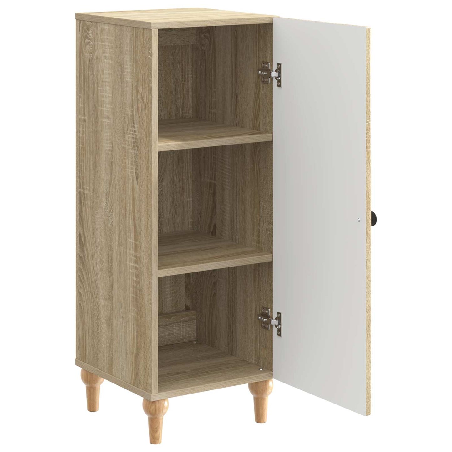 vidaXL Πλαϊνό γραφείο Sonoma Δρυς 33 x 34,5 x 90 εκ Επεξεργασμένο Ξύλο