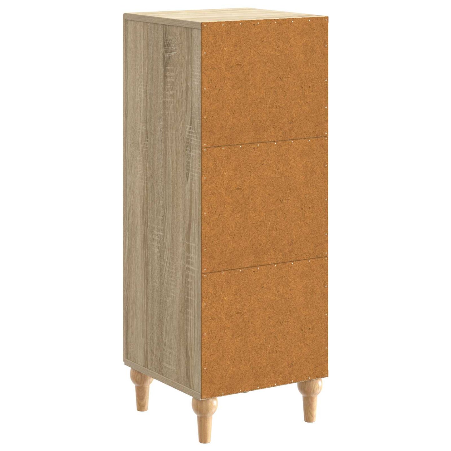 vidaXL Πλαϊνό γραφείο Sonoma Δρυς 33 x 34,5 x 90 εκ Επεξεργασμένο Ξύλο