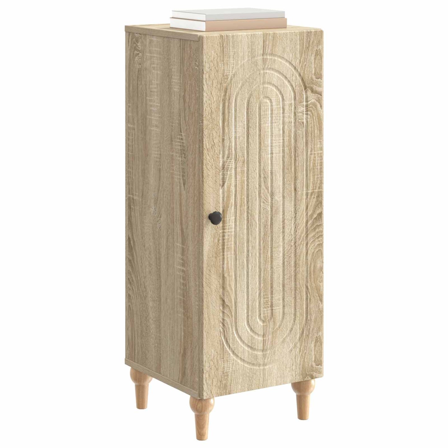 vidaXL Πλαϊνό γραφείο Sonoma Δρυς 33 x 34,5 x 90 εκ Επεξεργασμένο Ξύλο