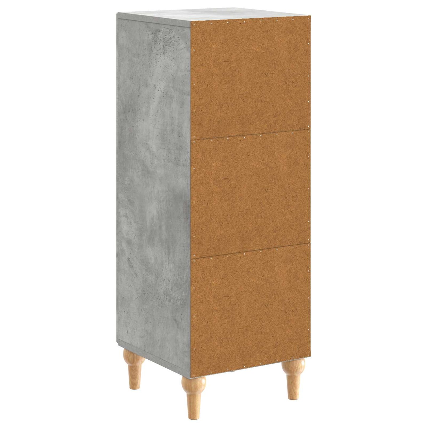 vidaXL Πλαϊνό γραφείο Γκρι Σκυροδέματος 33 x 34,5 x 90 εκ
