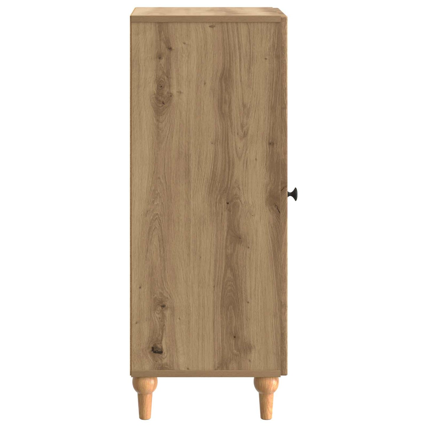 vidaXL Πλαϊνό γραφείο Artisan Δρυς 33 x 34,5 x 90 εκ