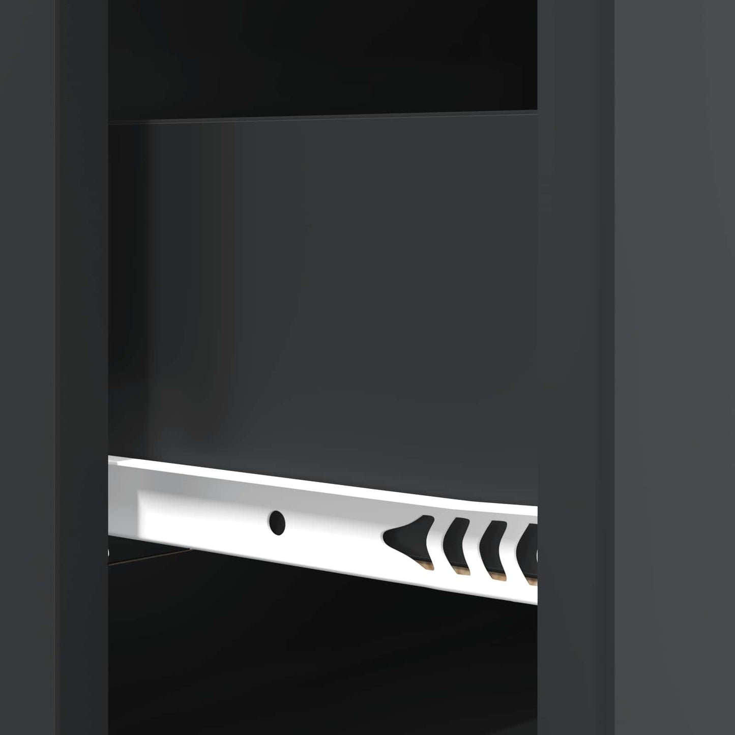 vidaXL Ντουλάπι με Συρτάρια Μαύρο 66 x 34,5 x 90 εκ Επεξεργασμένο Ξύλο