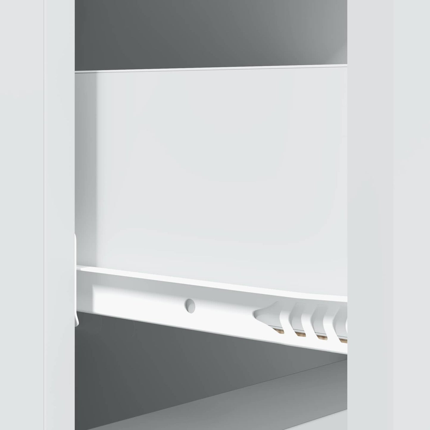 vidaXL Ντουλάπι με Συρτάρια Λευκό 33 x 34,5 x 90 εκ Επεξεργασμένο Ξύλο