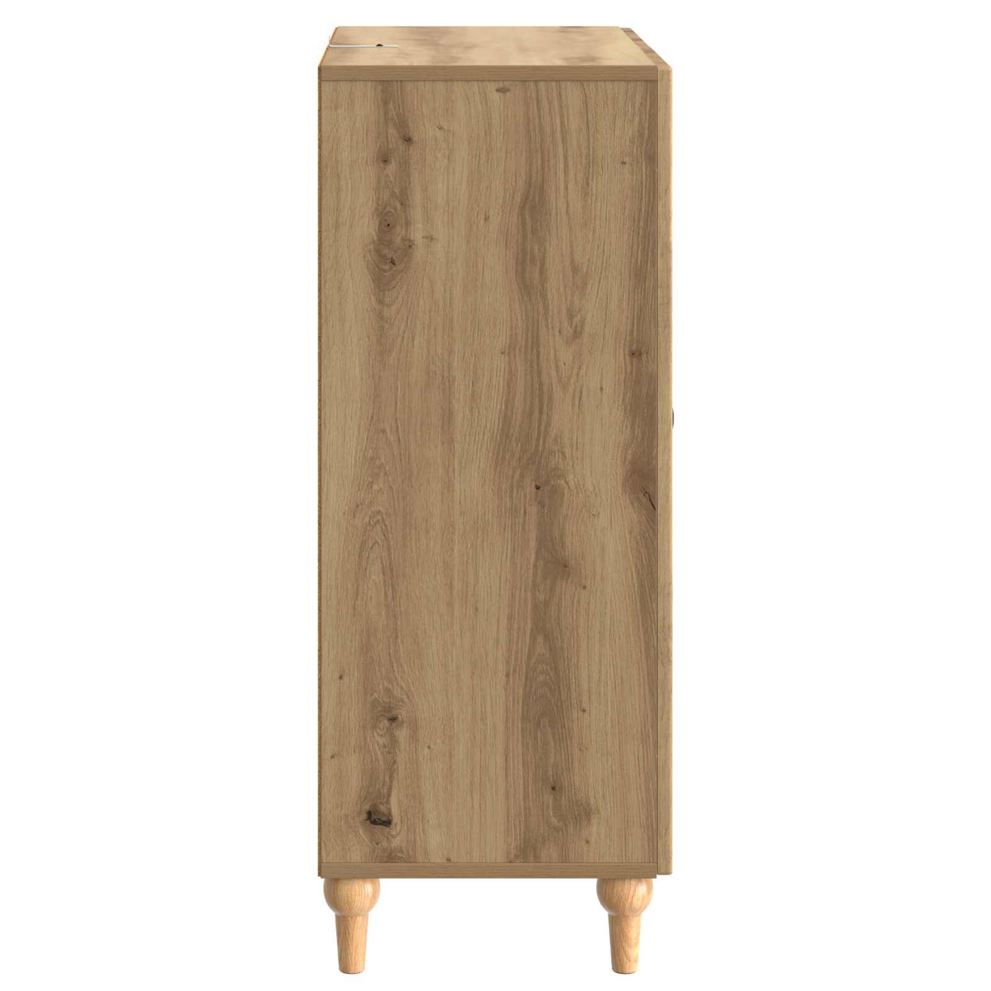 vidaXL Πλαϊνό γραφείο Artisan Δρυς 66 x 34,5 x 90 εκ
