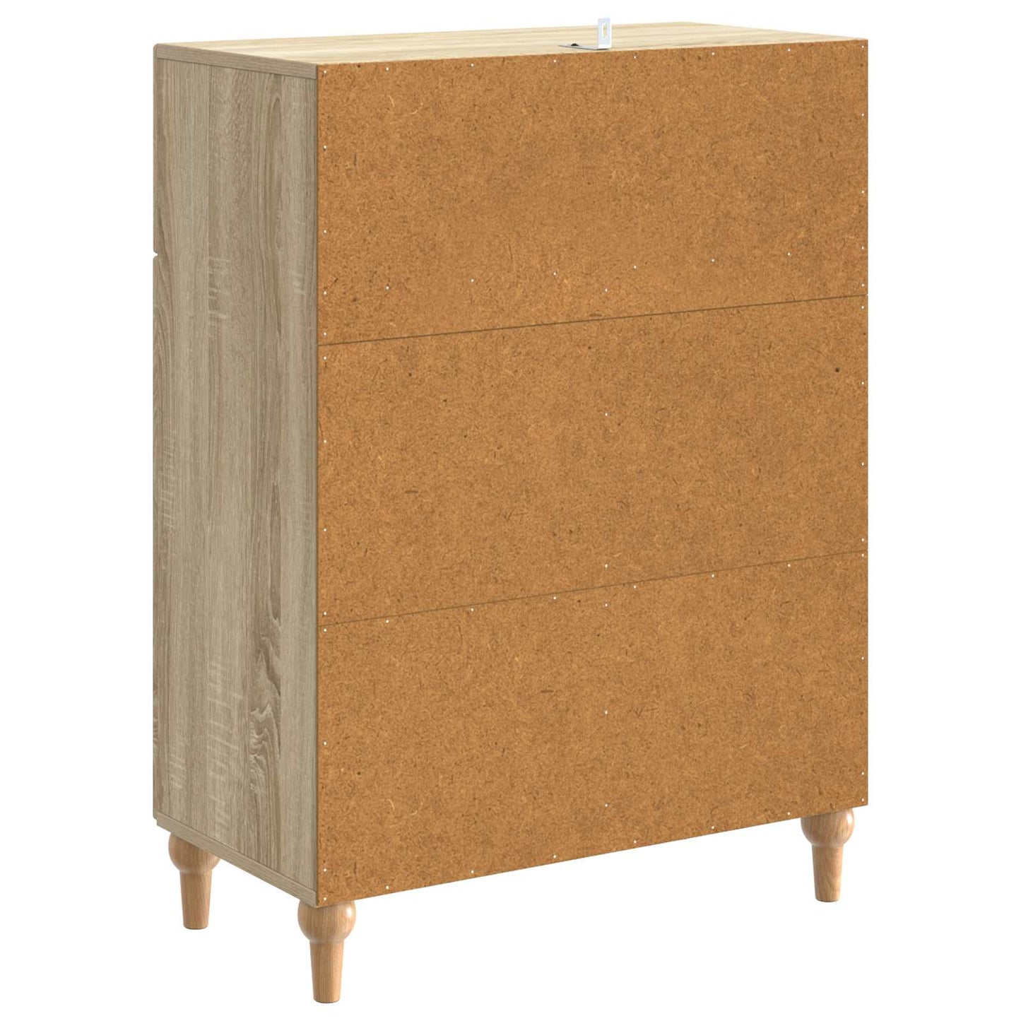 vidaXL Πλαϊνό γραφείο Sonoma Δρυς 66 x 34,5 x 90 εκ Επεξεργασμένο Ξύλο