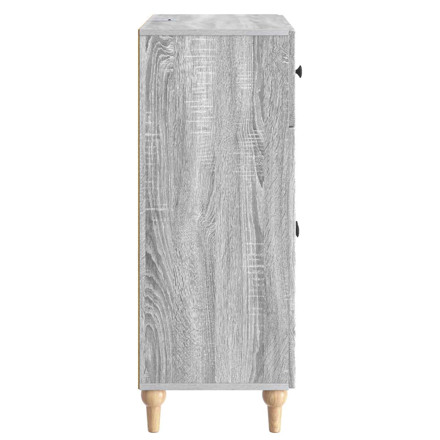vidaXL Πλαϊνό γραφείο Γκρι Sonoma 66 x 34,5 x 90 εκ Επεξεργασμένο Ξύλο